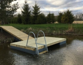 Ujumiskai ECO koos tugeva roostevaba redeliga.